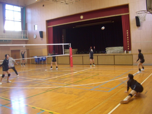 女子バレーボール部