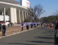 女子1区スタートの様子