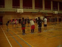 バトミントン部とPTA