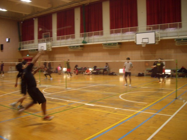 バトミントン部とPTA