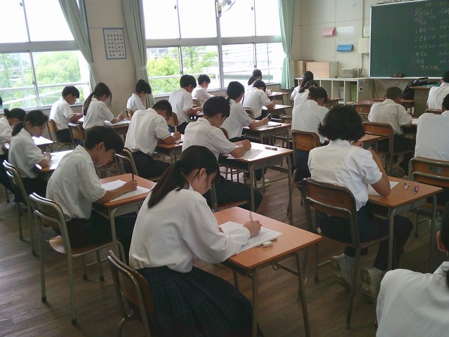 テスト受験の様子②