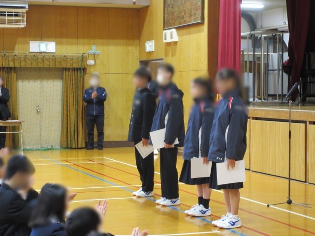 前期生徒会役員