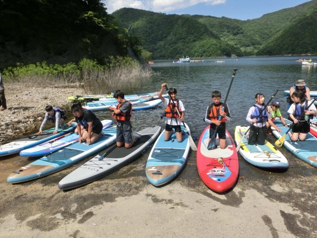 SUP！記念撮影！