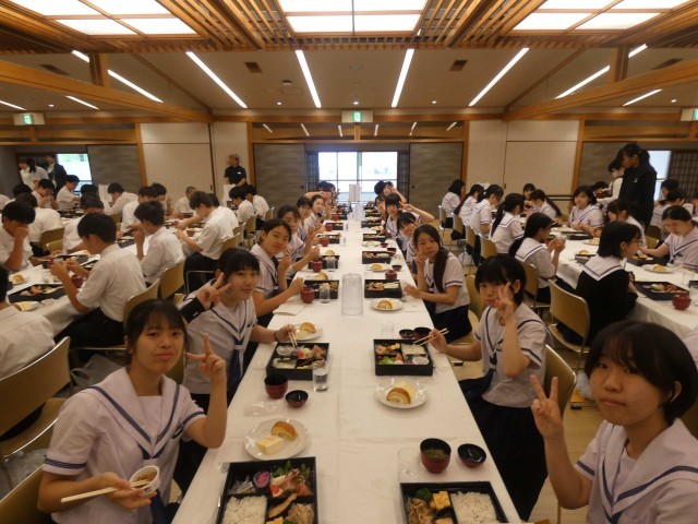朝ご飯に満足！