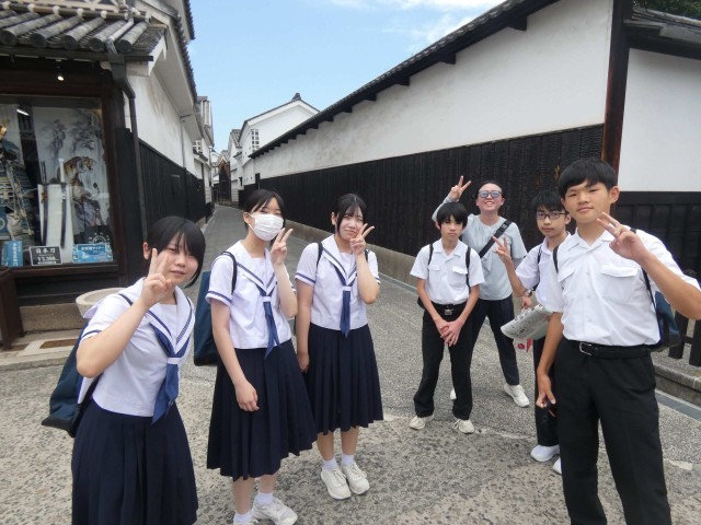 きれいな街並みに楽しく活動！