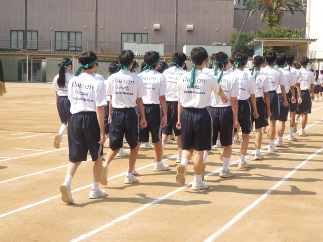 入場行進！