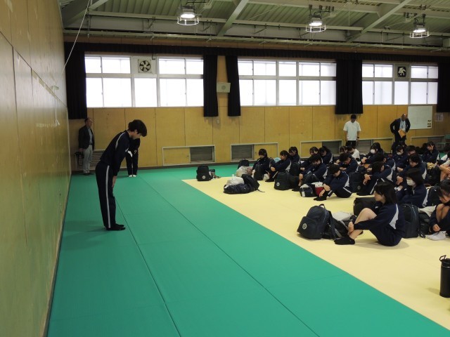 出発式の様子