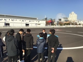 空飛ぶクルマ離着陸場