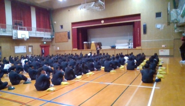 校長先生のお話