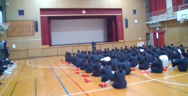 校長先生のお話