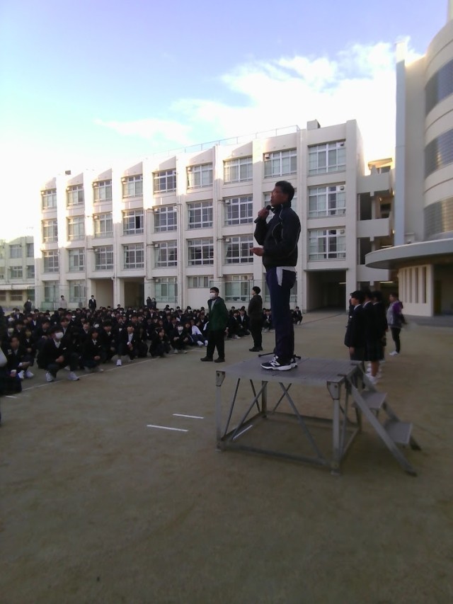 生徒主事　講話