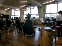 吹き納め「銀河鉄道９９９」演奏中