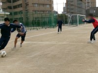 サッカーの様子