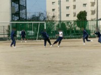 サッカーの様子