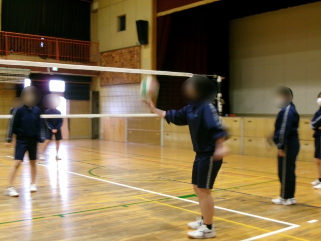 バレーの様子