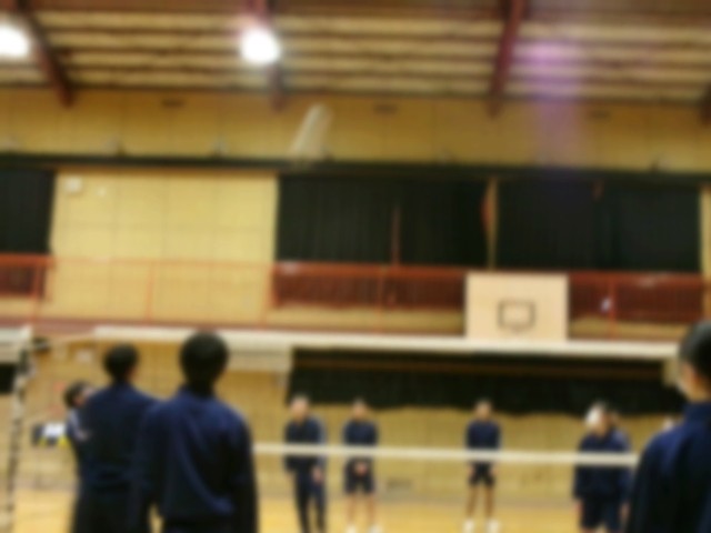 バレーの様子