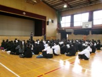 学年集会の様子