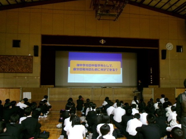 職業体験事前学習②の様子