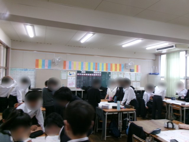 職業体験事前学習②の様子