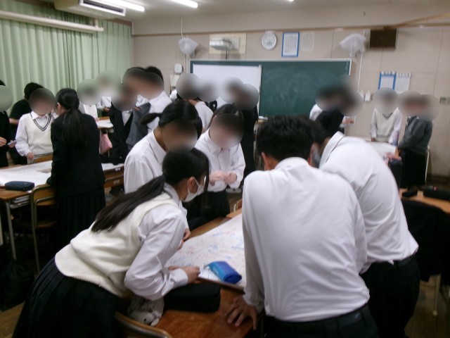 職業体験事前学習②の様子