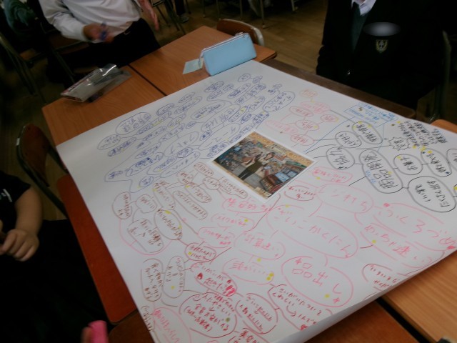 職業体験事前学習②の様子