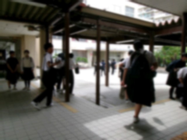 事前訪問に出発する様子