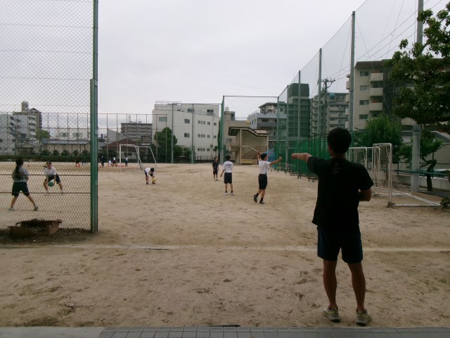 陸上部の様子