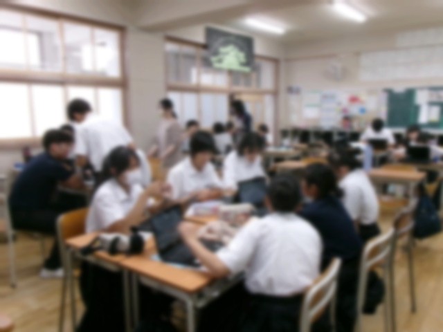 事後学習の様子