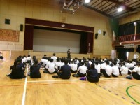学年集会の様子
