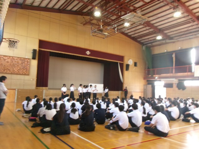 集会の様子