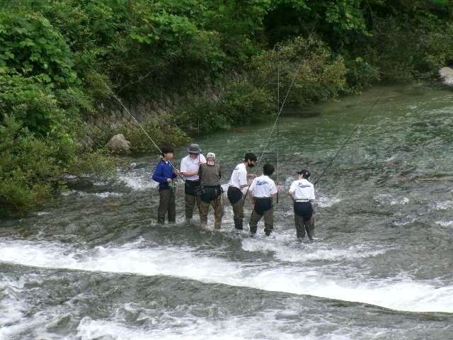 渓流釣り　２