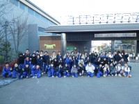 天王寺動物園前での集合写真