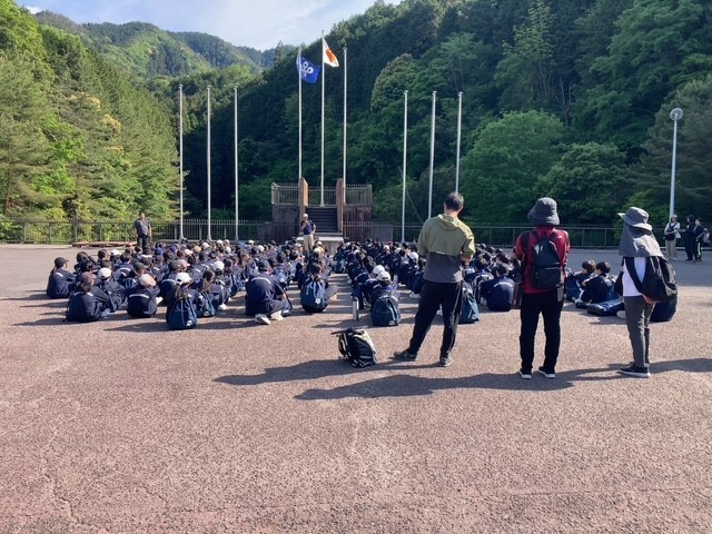 登山が終わり