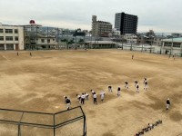野球部体験風景