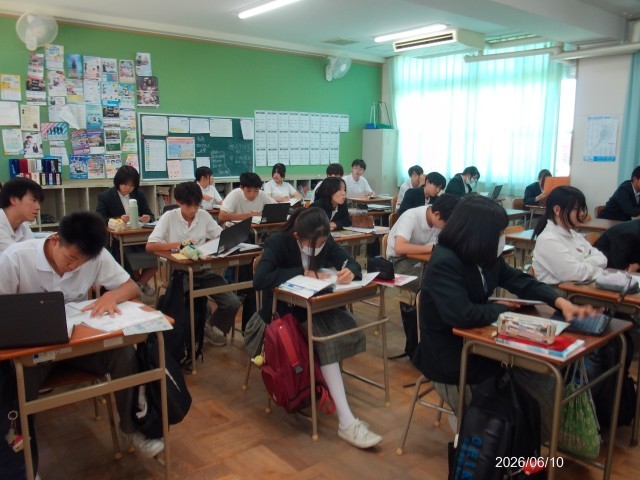 3年3組　国語の授業　