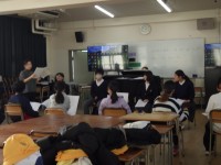 コーラス部の様子です。