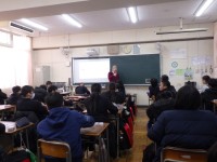 SPカードを使っての授業です