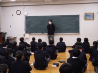 入試に向けての事前指導