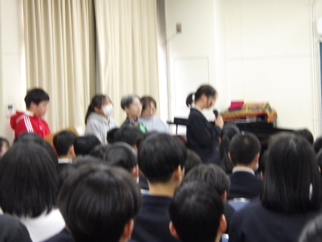 夜間学級との交流