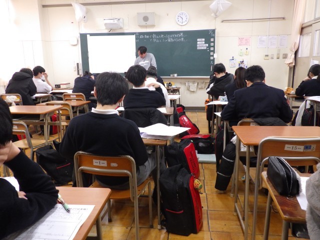 数学の様子です