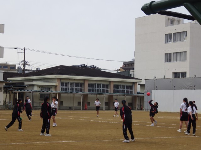 体育の様子です