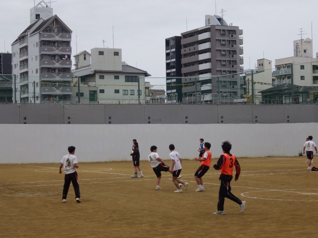 体育の様子です