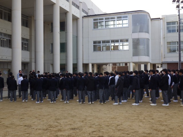 卒業生に贈る歌の練習です