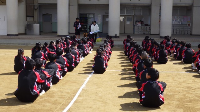 球技大会に向けての練習