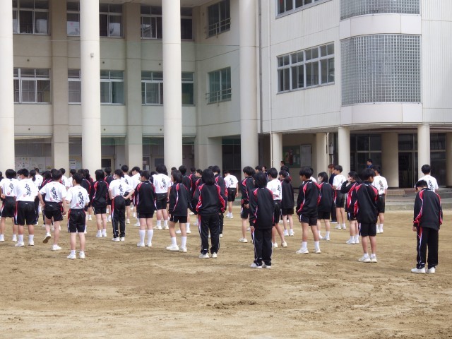 ラジオ体操の隊形