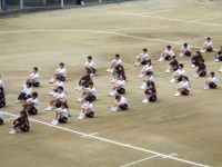 体育の様子です