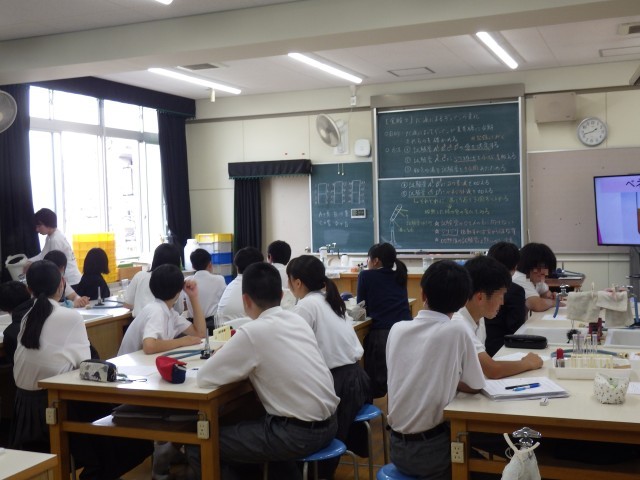 2年理科実験