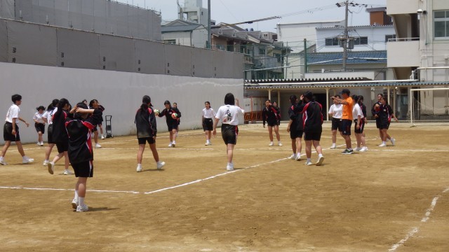 女子ドッヂボール