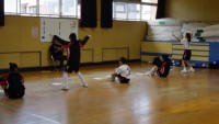女子ラジオ体操テスト