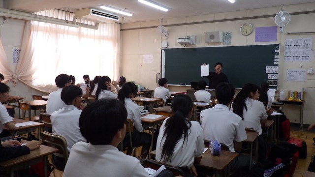 ２年１組学活